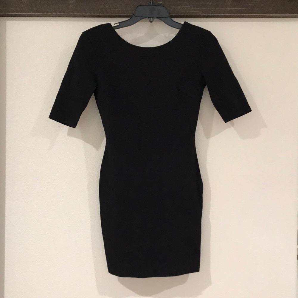 EUC Lulu’s Black Bodycon Dress